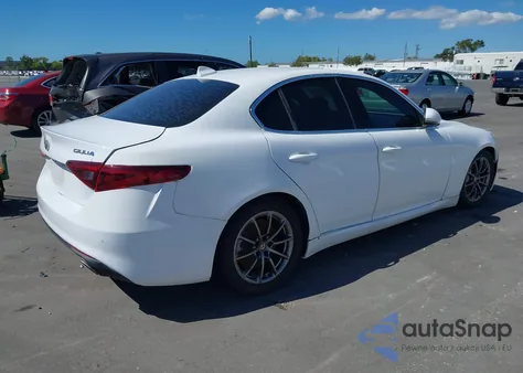 2018 Alfa Romeo Giulia Ti Rwd z USA, uszkodzony, nr VIN ZARFAECN0J7576312